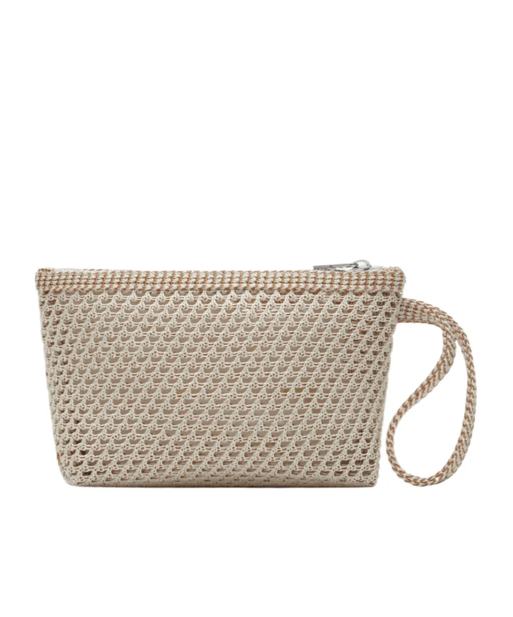 Ekd Jacquard Zipped Pouch