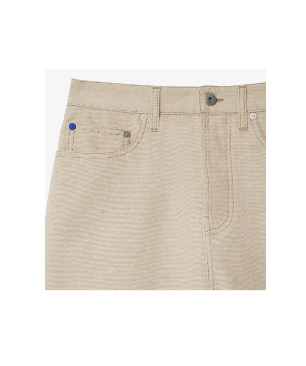 Equestrian Knight Denim Mini Skirt