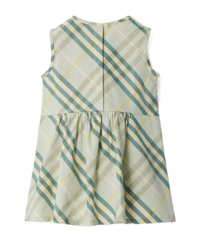 Check Cotton Dress