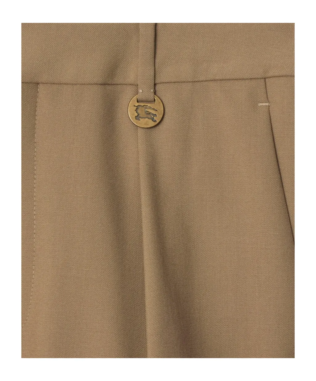 Logo Detailed Tailored Shorts