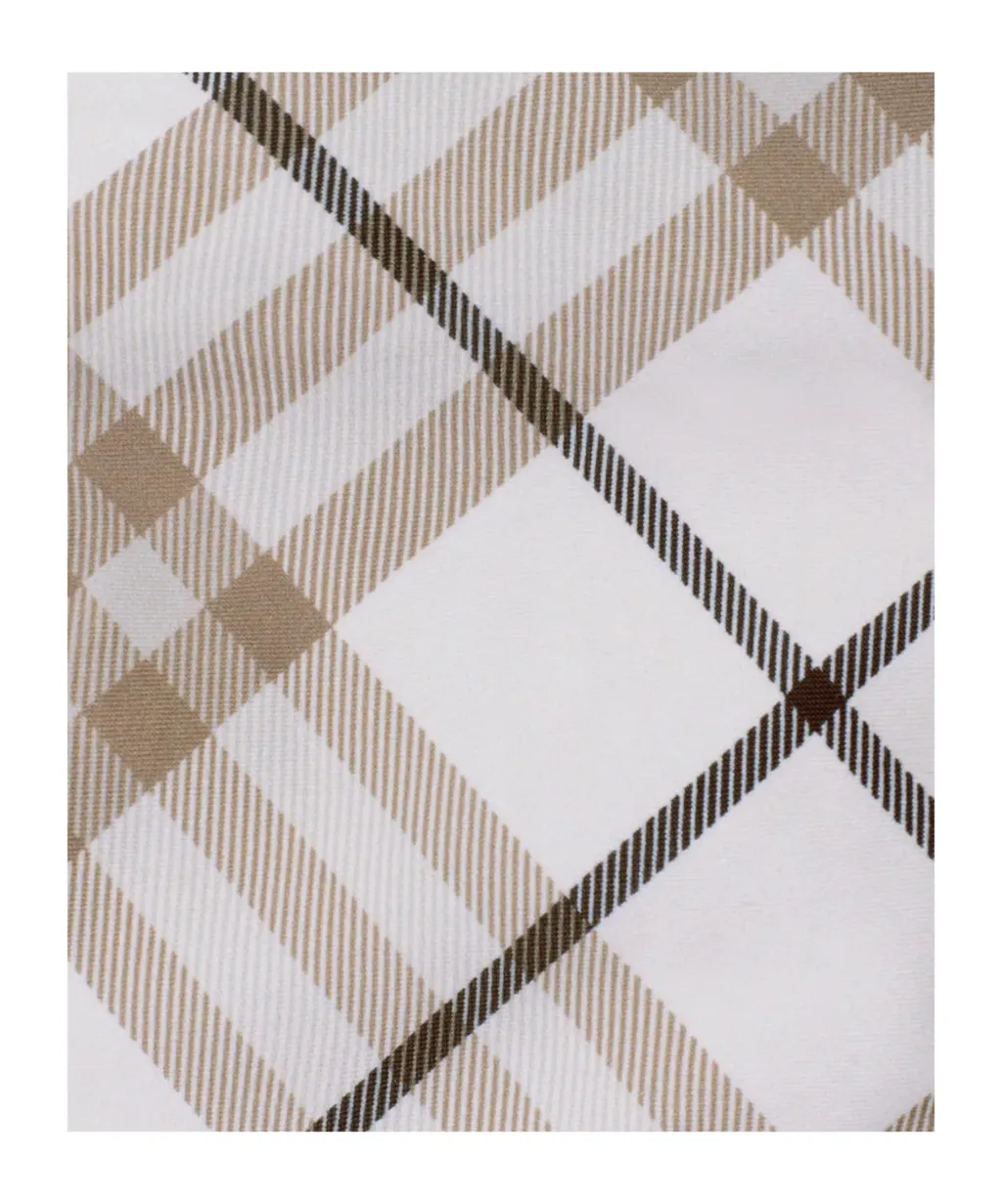Checkered Side-Tied Bikini Briefs