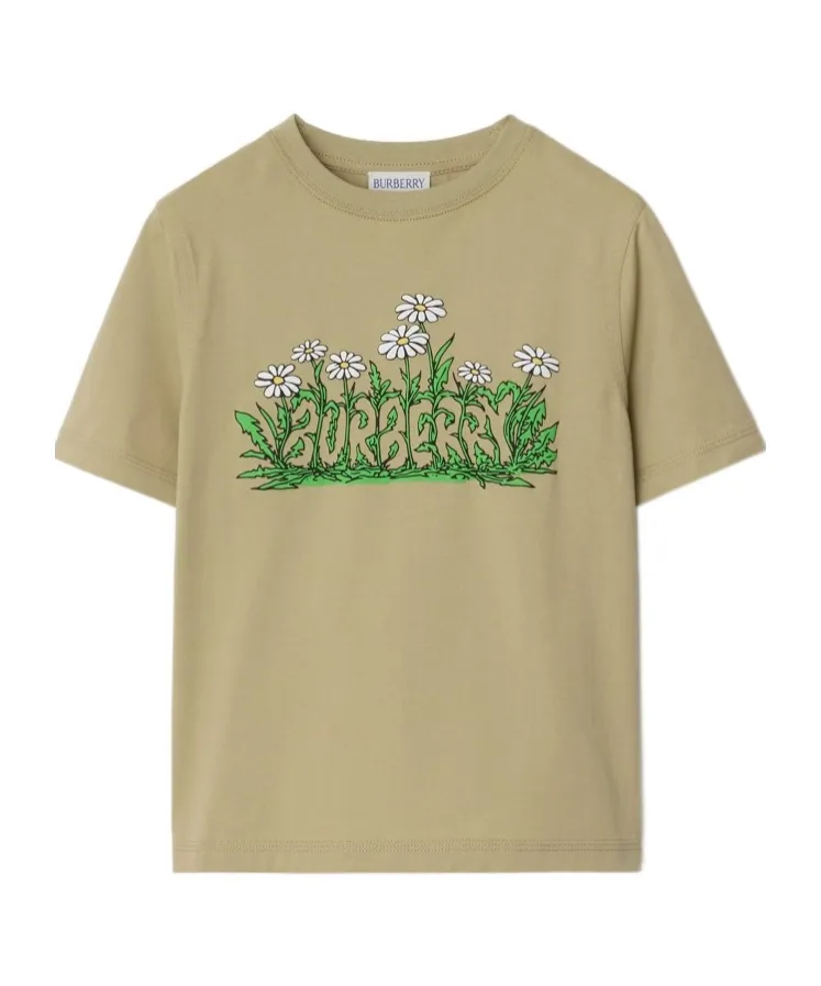 Logo Printed Crewneck T-Shirt