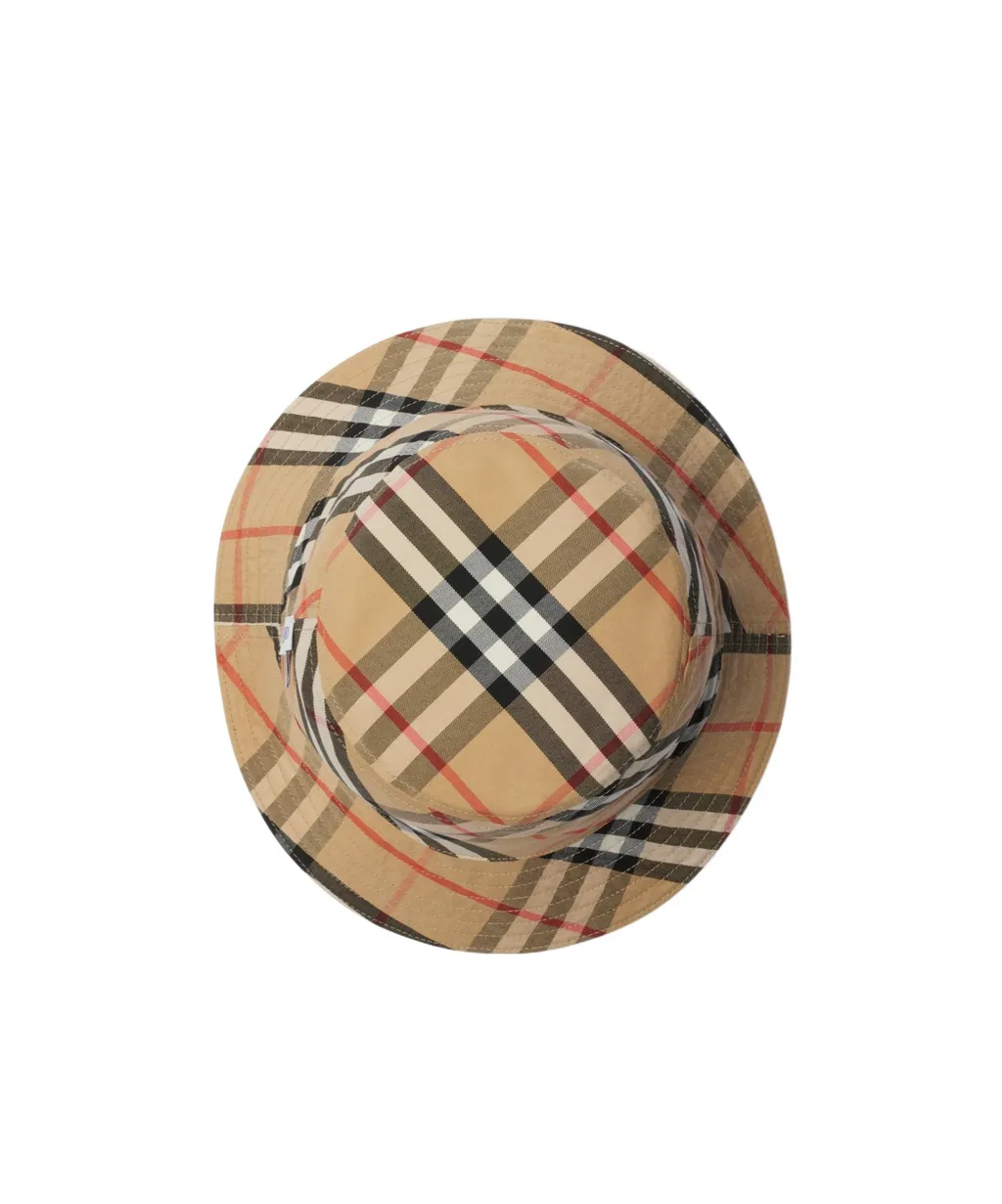 Reversible Gabardine Pull-On Bucket Hat