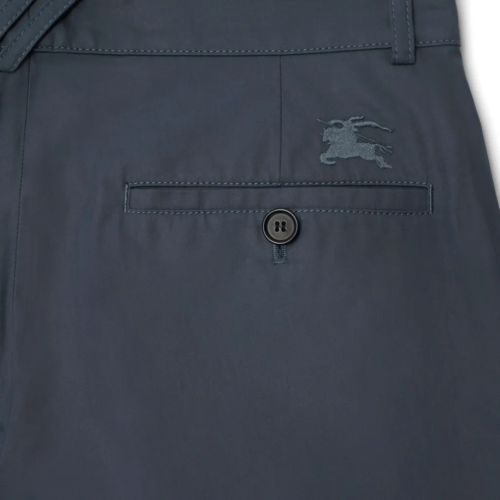 Tapered-Leg Chino Trousers