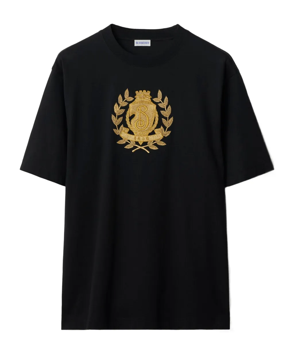 B Crest Cotton T-Shirt