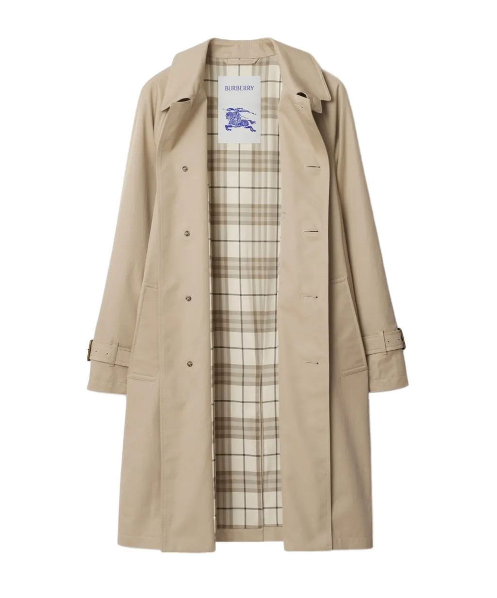 Single Breasted Belted Trench Coat