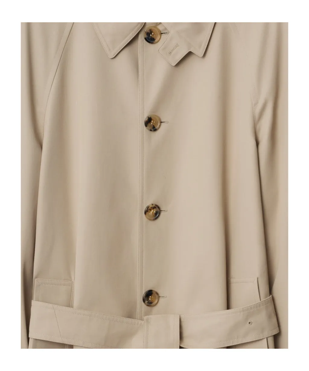 Single Breasted Belted Trench Coat
