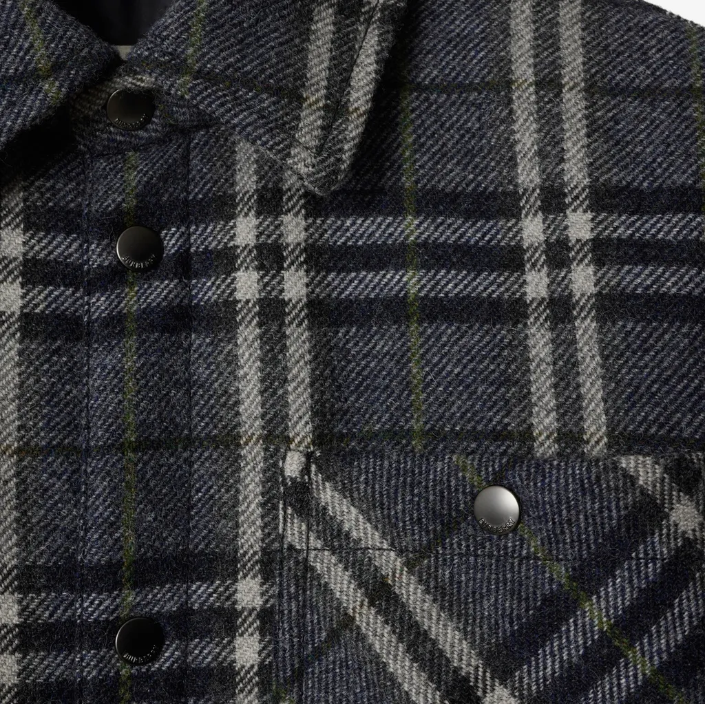 Checked Press-Stud Shirt