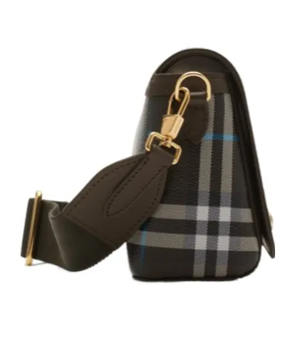 Small Note Checked Shoulder Bag