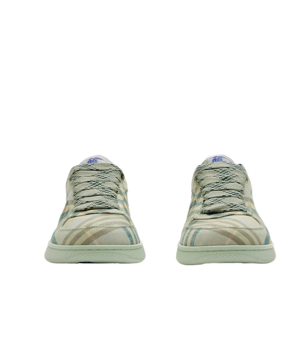 Terrace Checked Lace-Up Sneakers