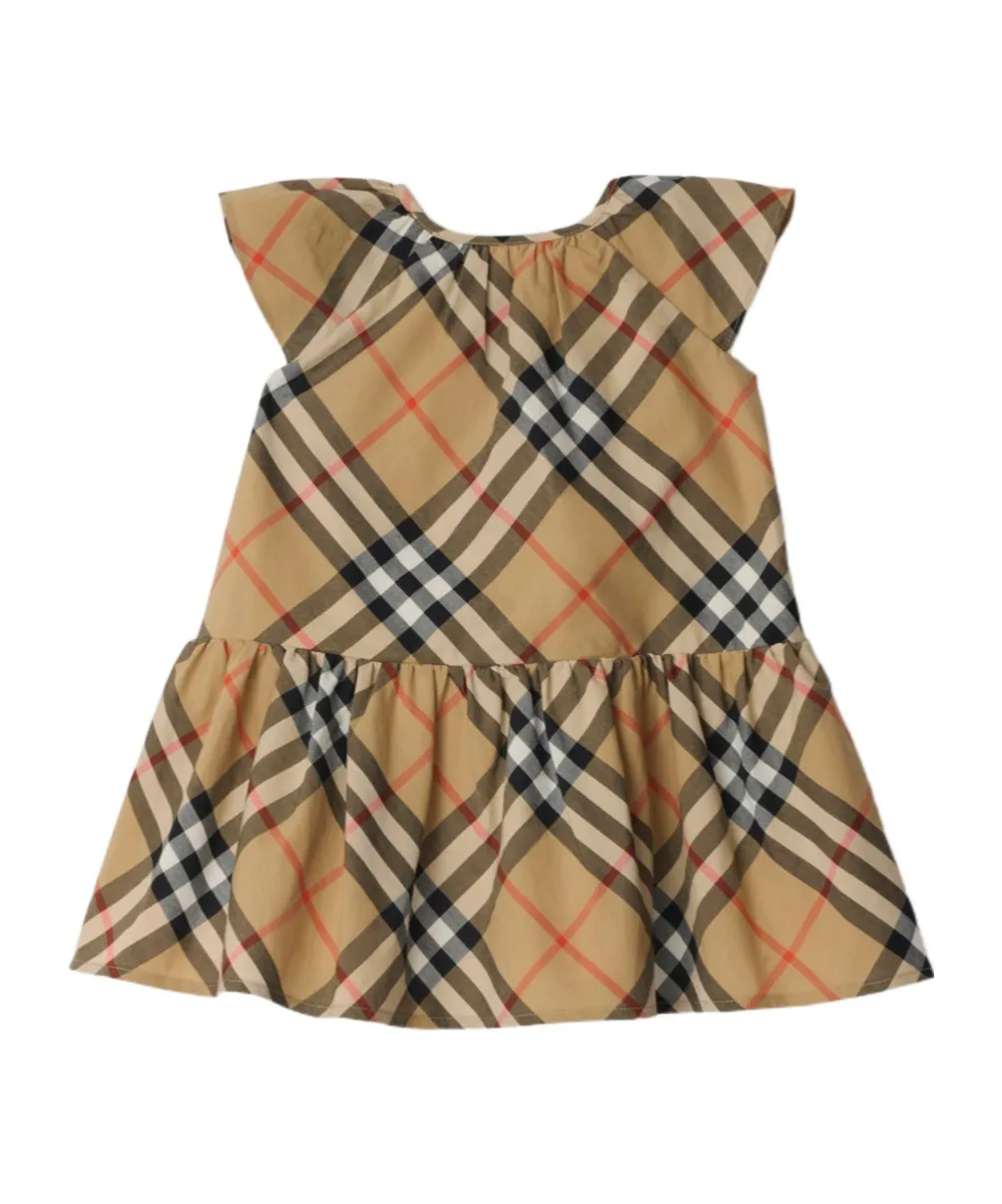 Check-Pattern Dress