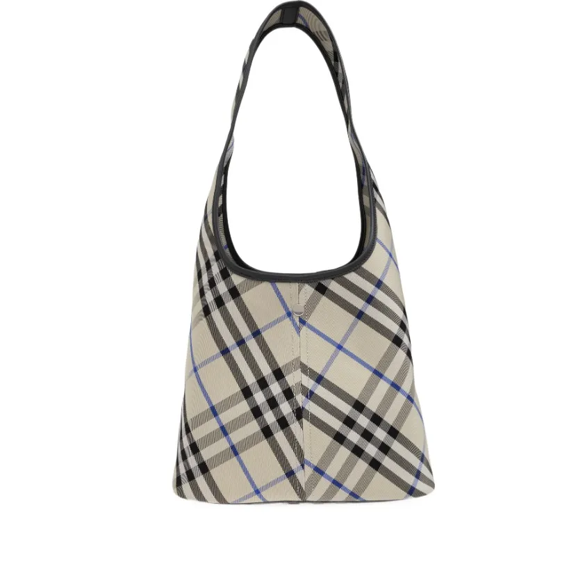 Checked Small Shoulder Bag