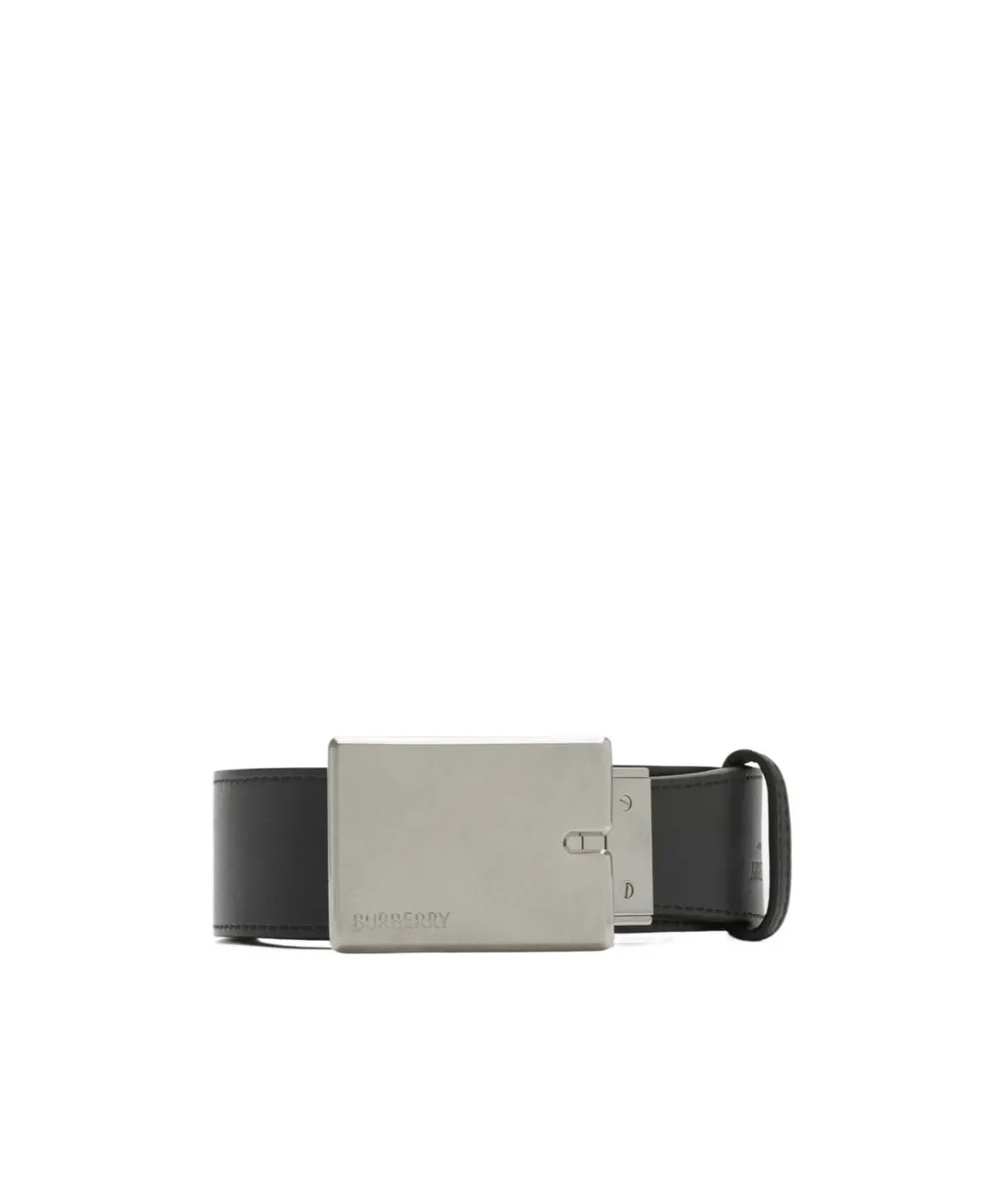 Checked Reversible B Cut Belt