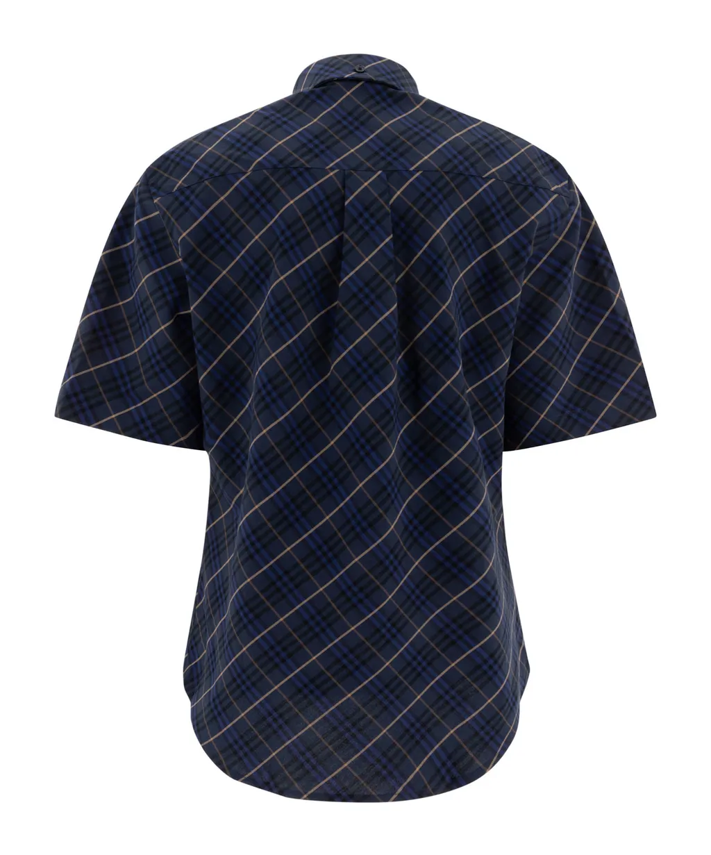 Checked Short-Sleeved Shirt