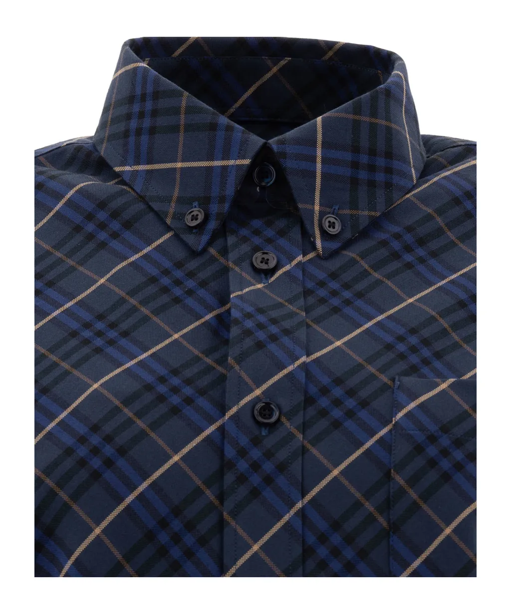 Checked Short-Sleeved Shirt
