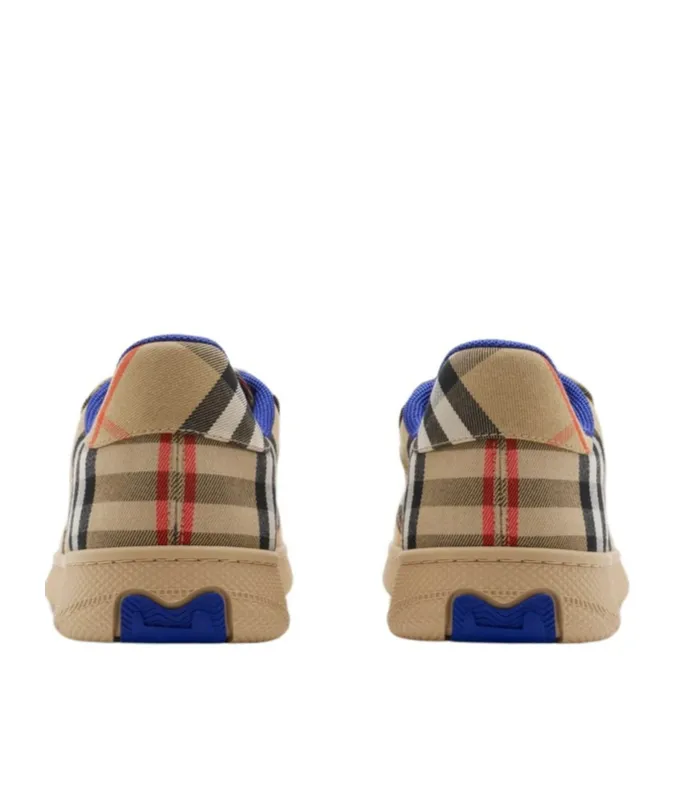 Terrace Checked Lace-Up Sneakers