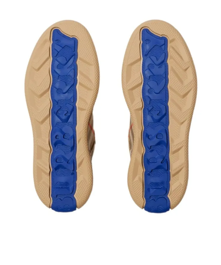 Terrace Checked Lace-Up Sneakers