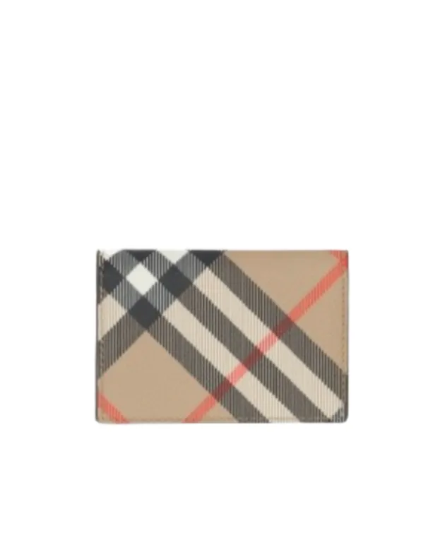 Nova Check Bi-Fold Card Holder