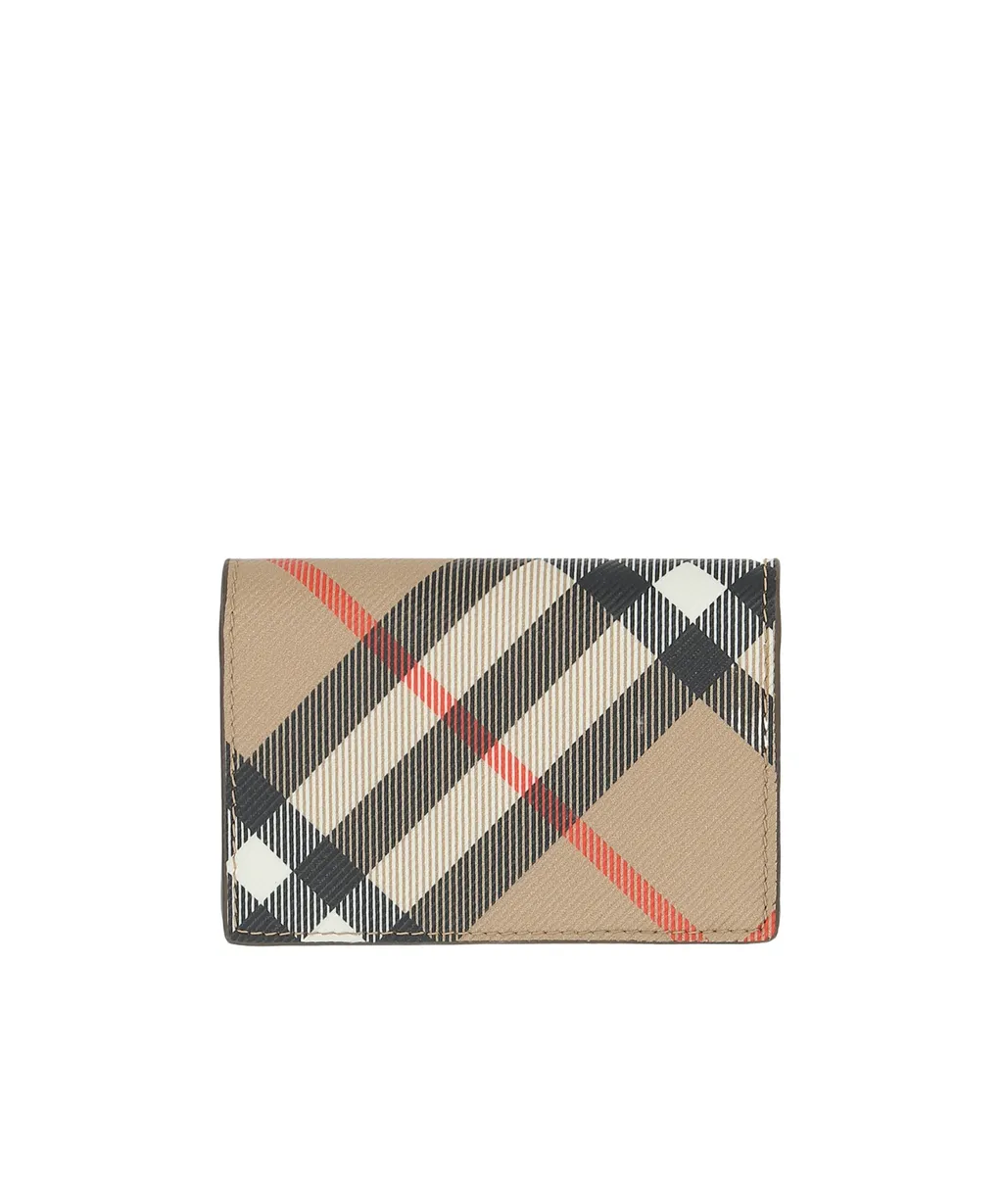 Nova Check Bi-Fold Card Holder