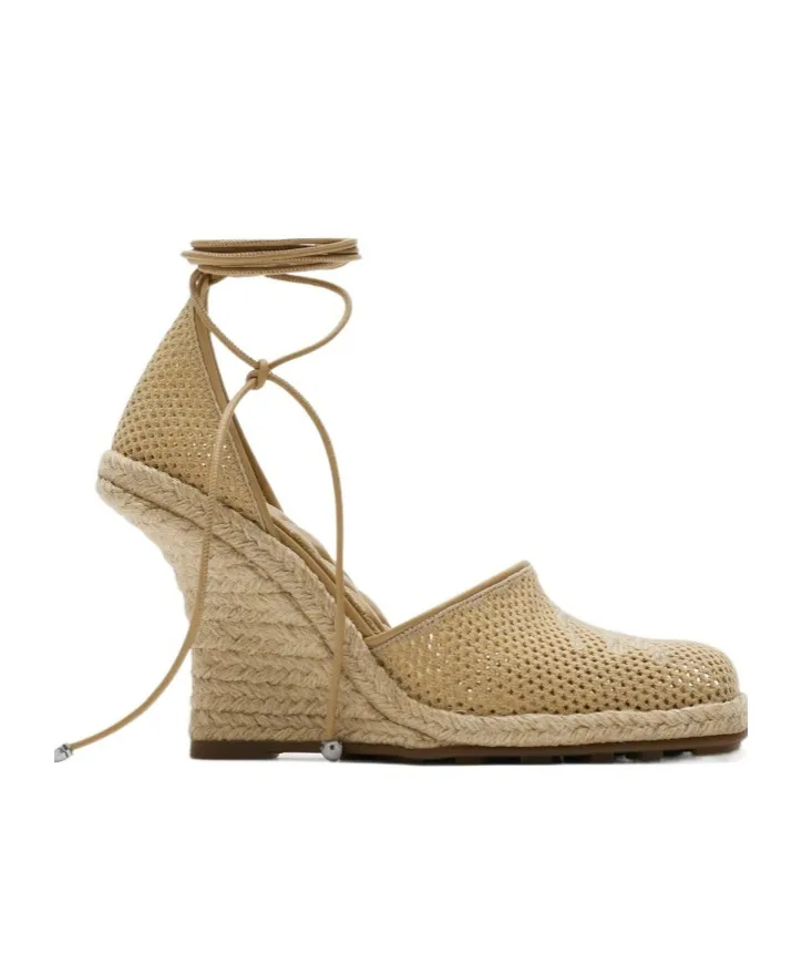 Woven Wedged Pumps