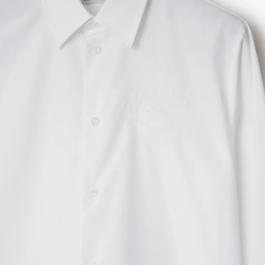 Ekd-Embroidered Long Sleeved Shirt