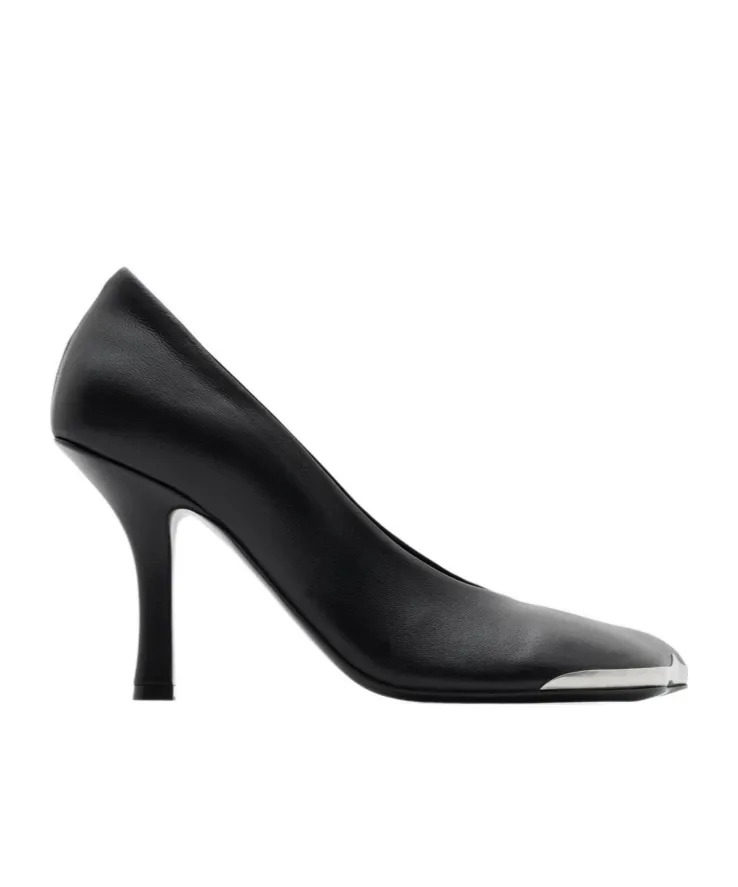 Duck Square Toe Pumps