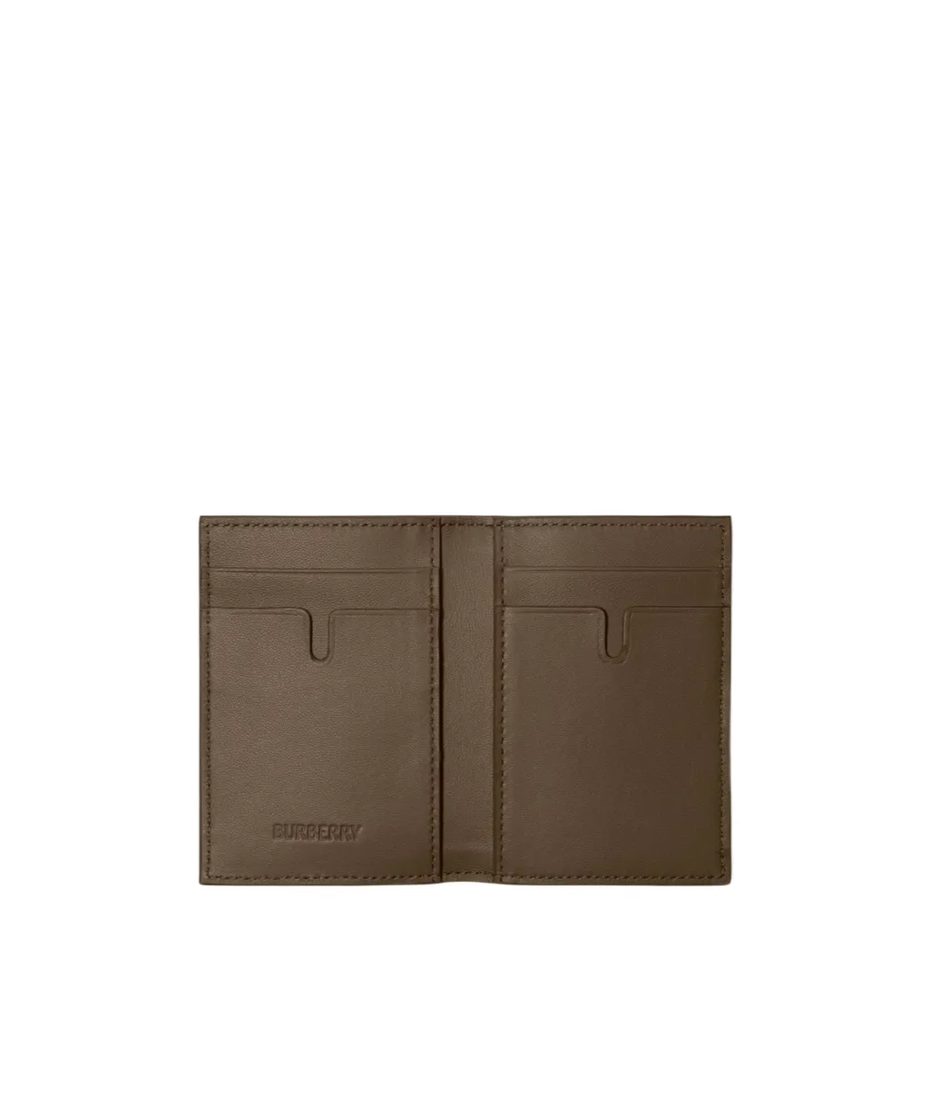 Checked Bi-Fold Cardholder