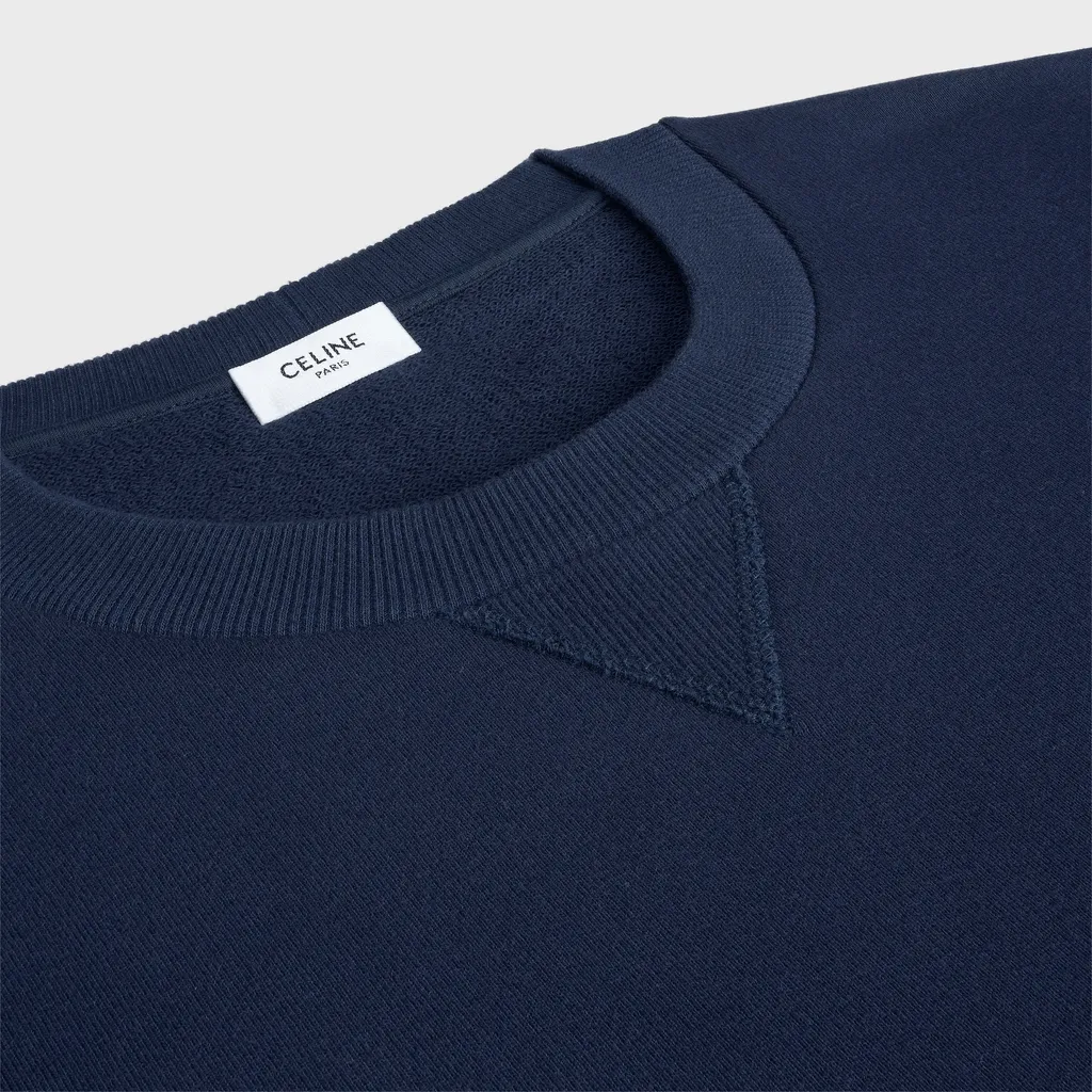 Loose Sweatshirt In Cotton Fleece
