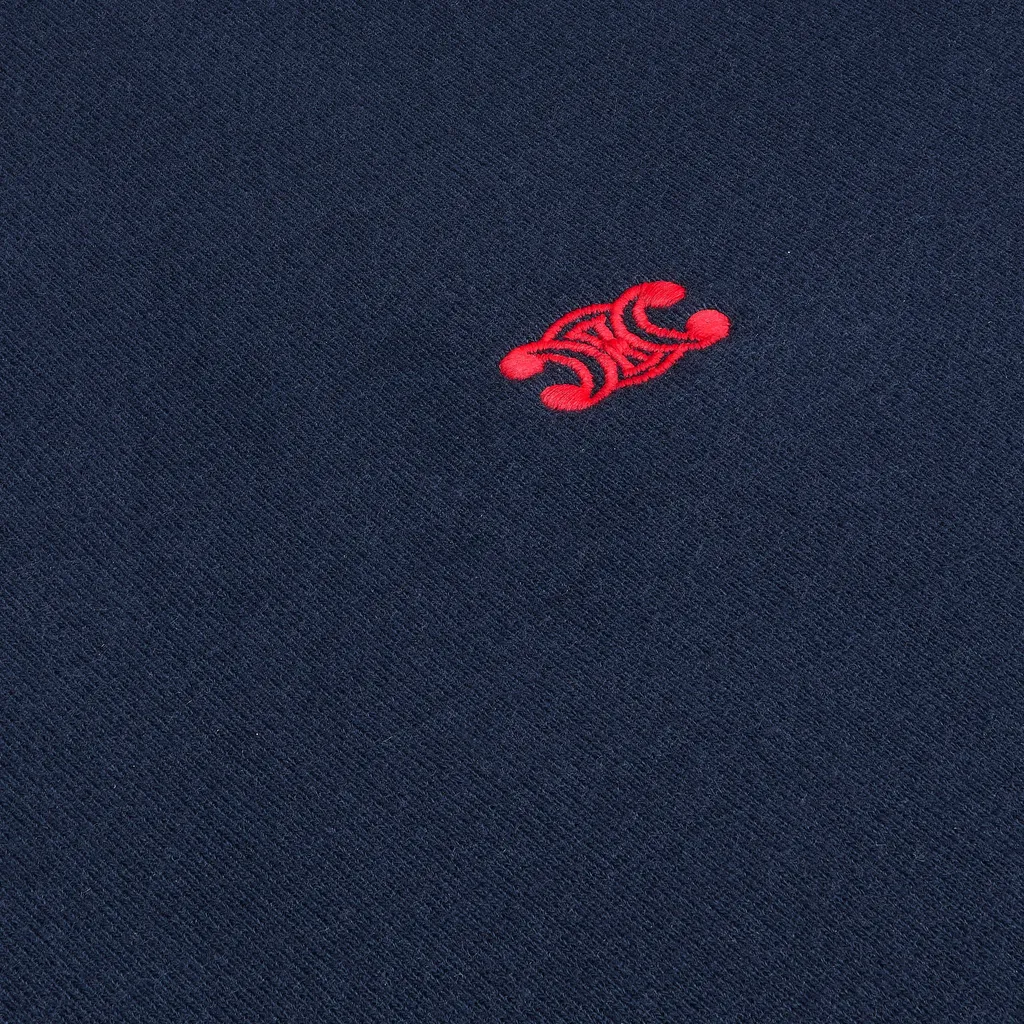 Loose Sweatshirt In Cotton Fleece