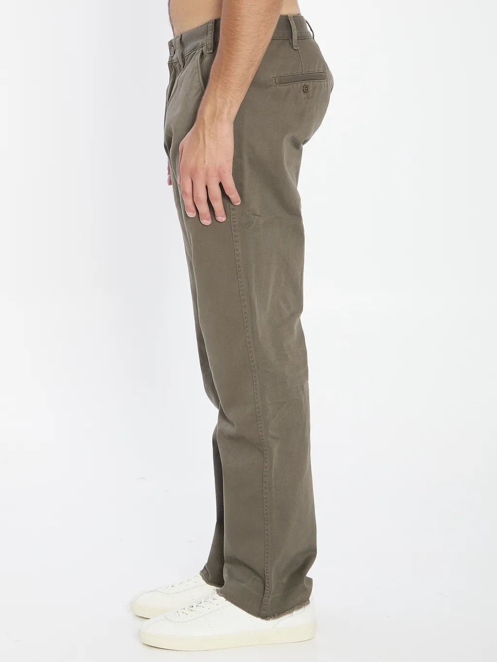 Chinos In Cotton Twill