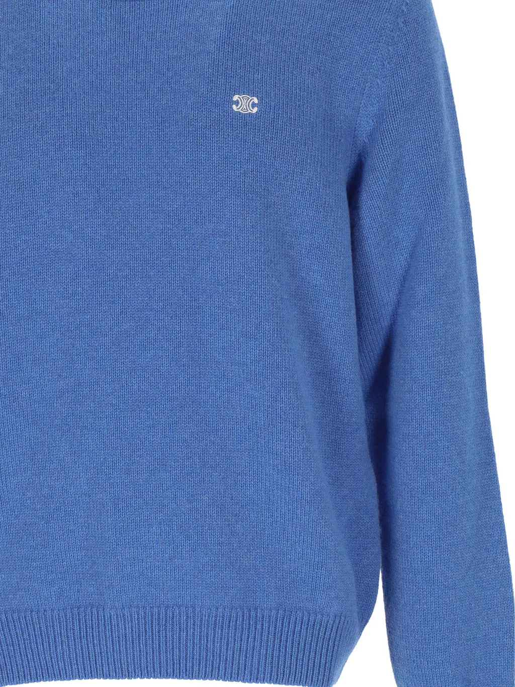 Crew Neck Sweater In Wool And Cashmere