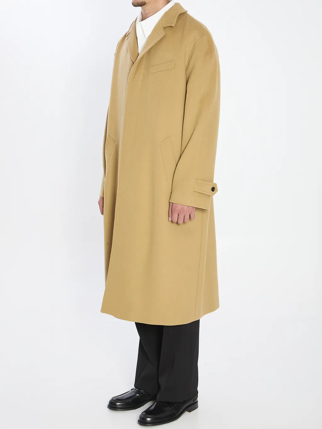 Mac Coat In Wool Cloth