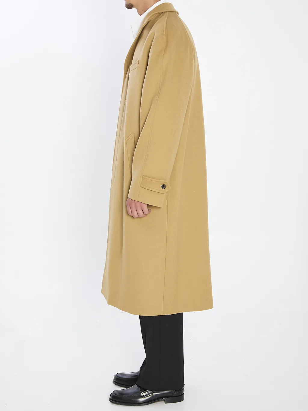 Mac Coat In Wool Cloth