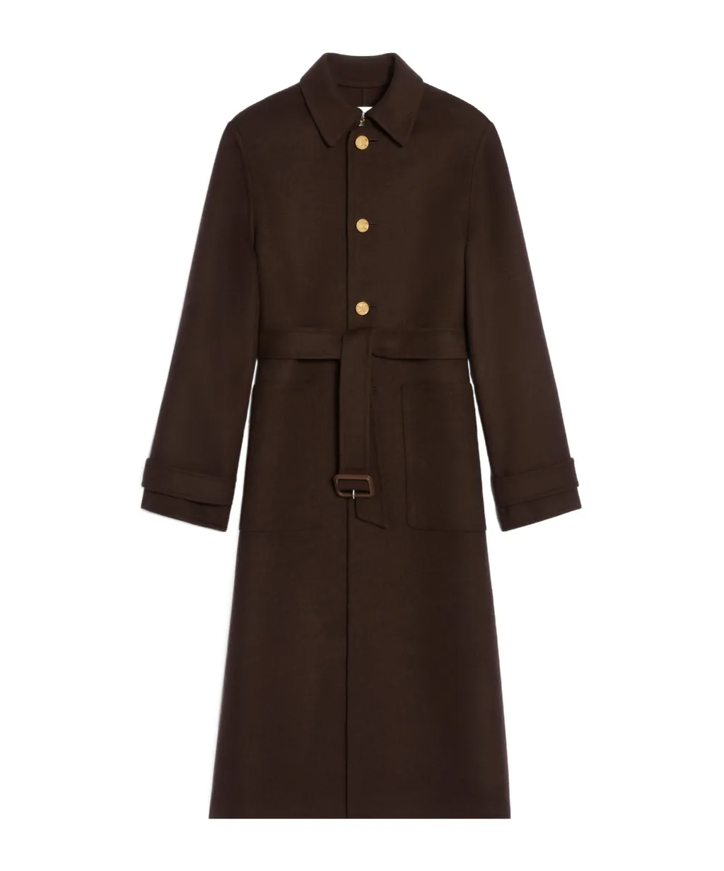 Coat In Double Face Cashmere