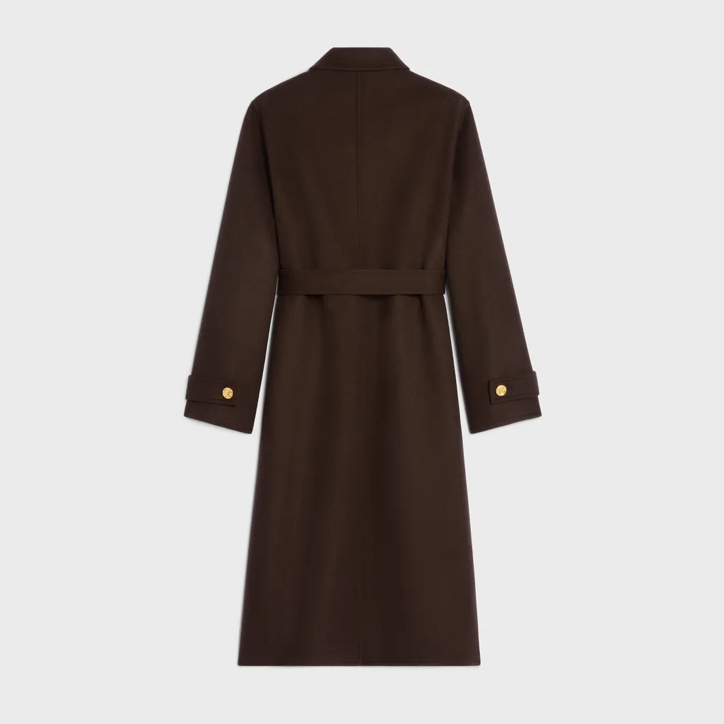 Coat In Double Face Cashmere