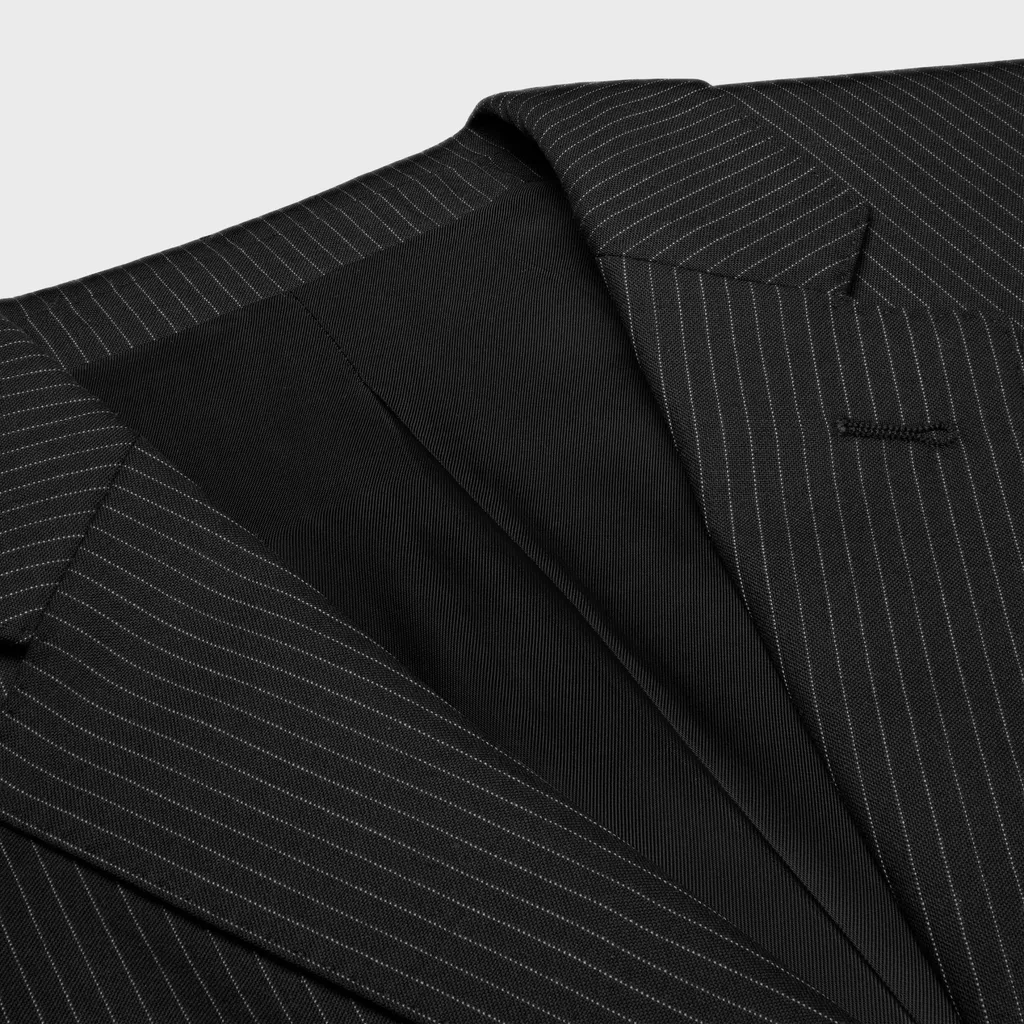 Sorbonne Jacket In Striped Wool
