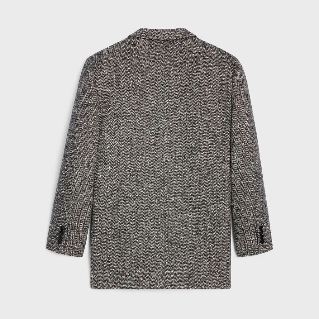Herringbone Wool Natté Jacket