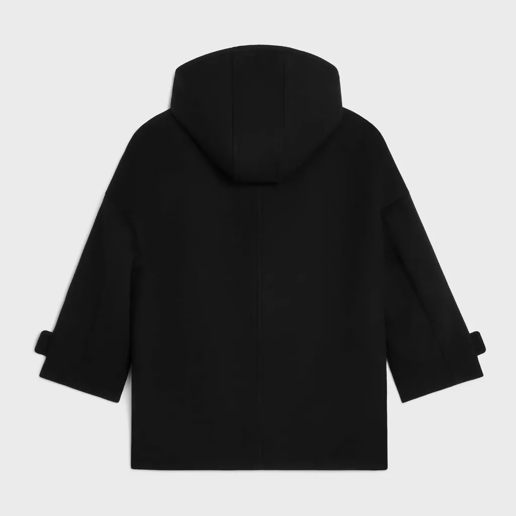 Egg-Shaped Duffle Coat In Double Face Cashmere