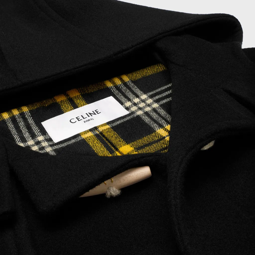 Egg-Shaped Duffle Coat In Double Face Cashmere