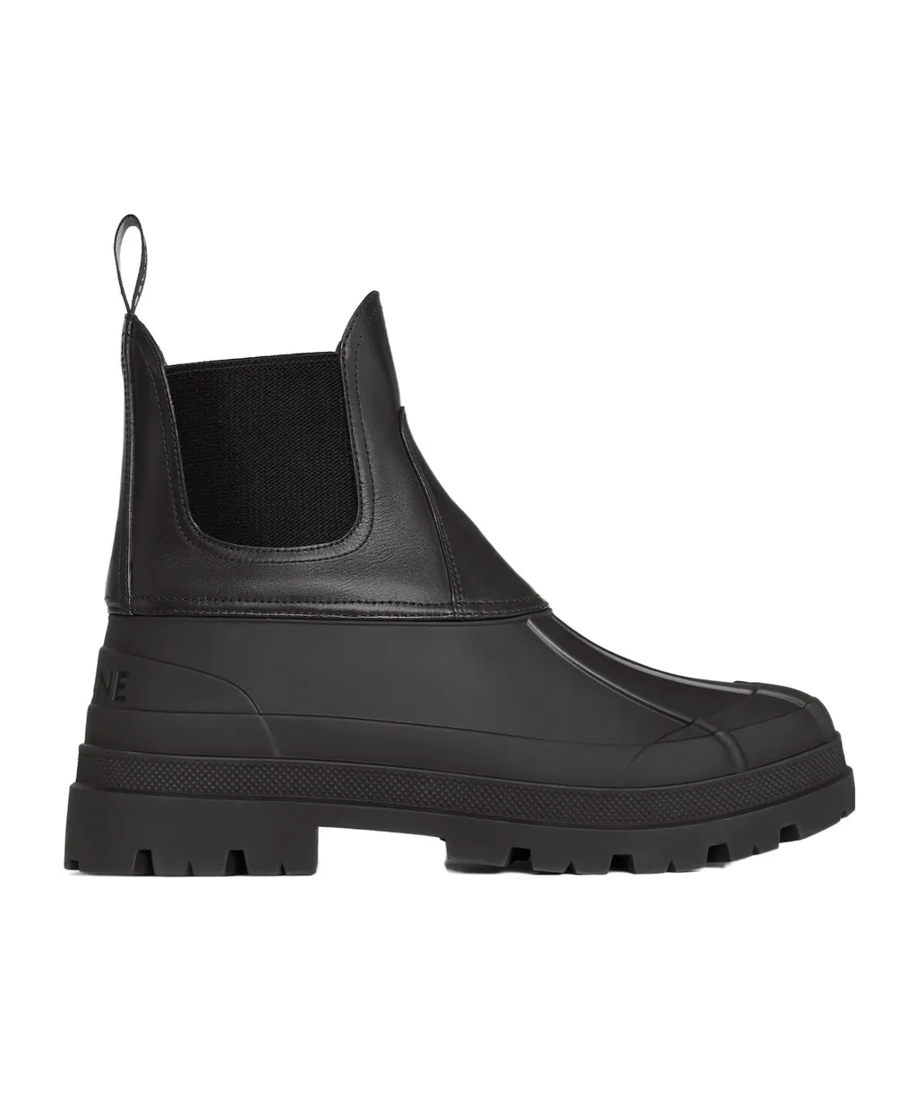 Riley Ankle Boot In Calfskin
