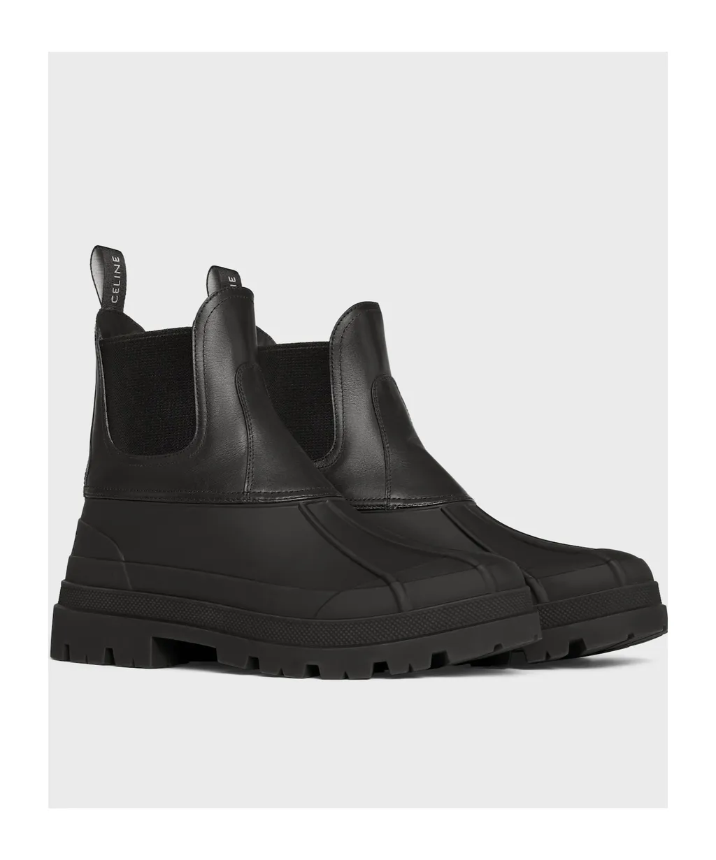 Riley Ankle Boot In Calfskin