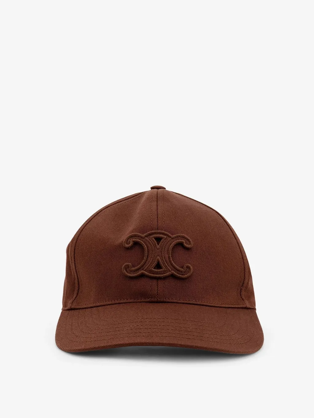 Triomphe Baseball Cap In Cotton Gabardine