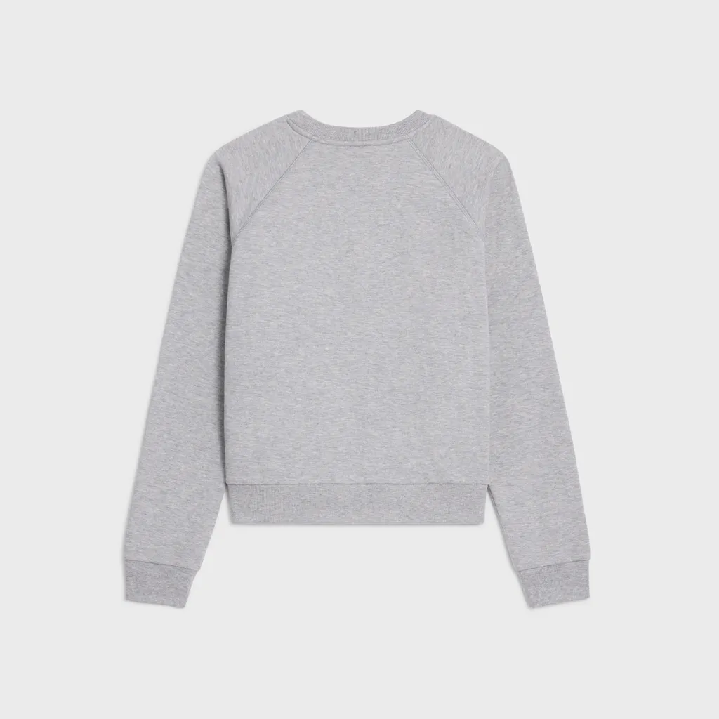 Blason Sweatshirt In Cashmere Cotton