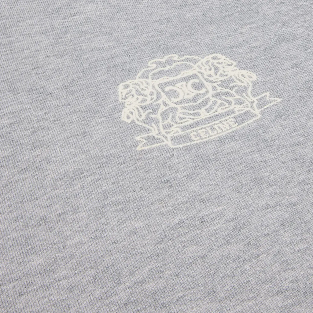 Blason Sweatshirt In Cashmere Cotton