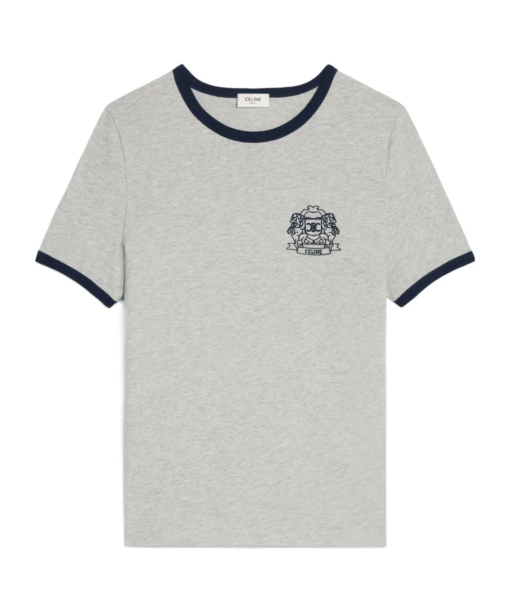70's Blason T-Shirt In Cotton Jersey