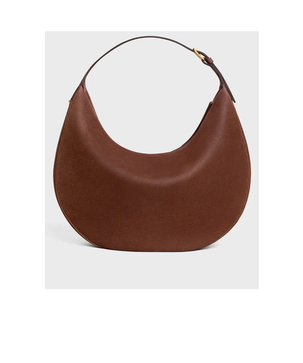 Large Lulu In Grained Nubuck Calfskin