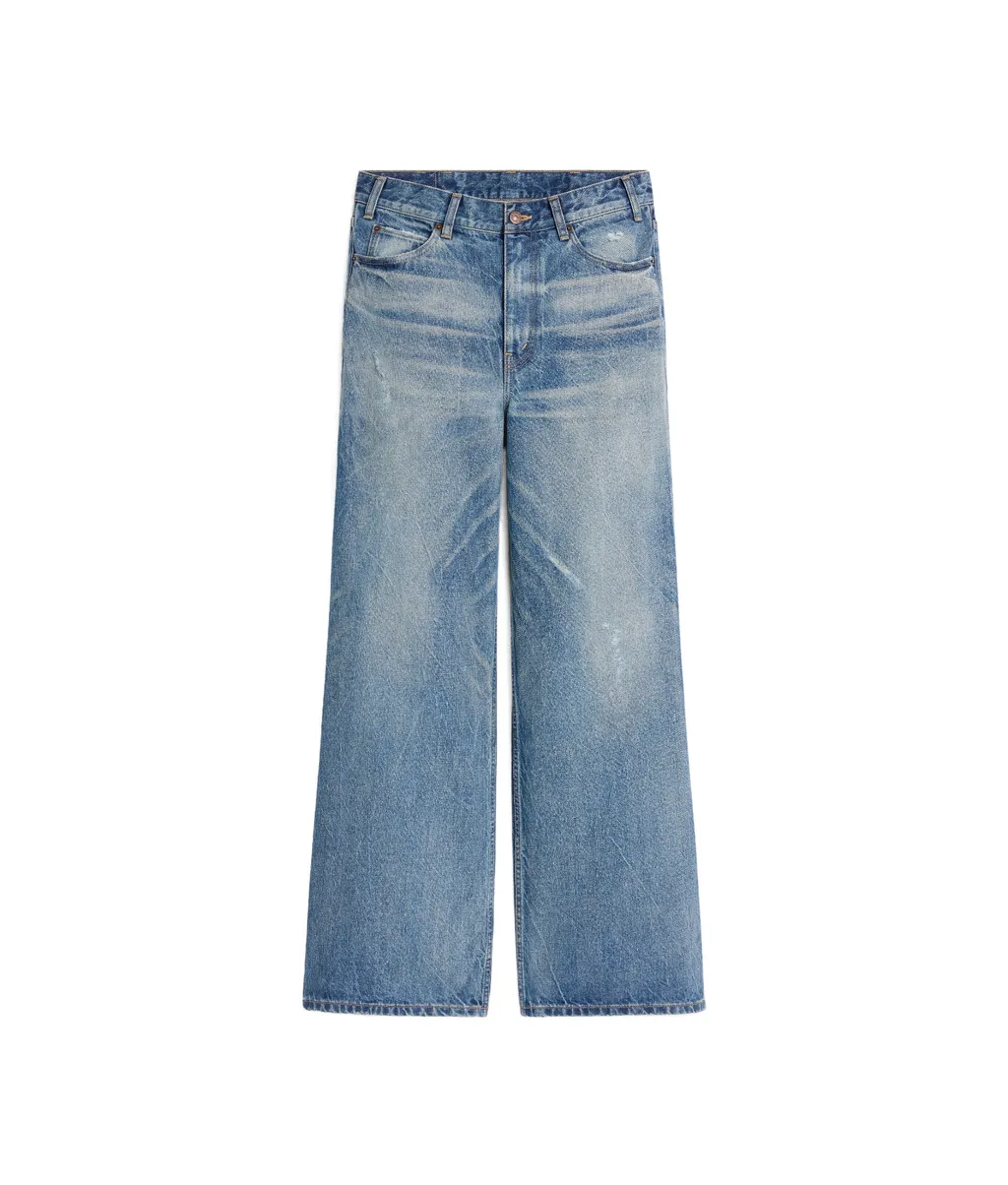 Flared Surf Jeans In Summer Dazed Wash Denim