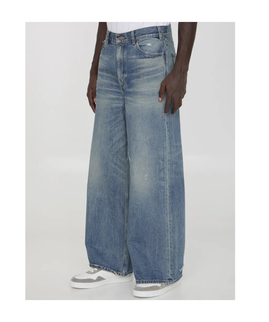 Flared Surf Jeans In Summer Dazed Wash Denim