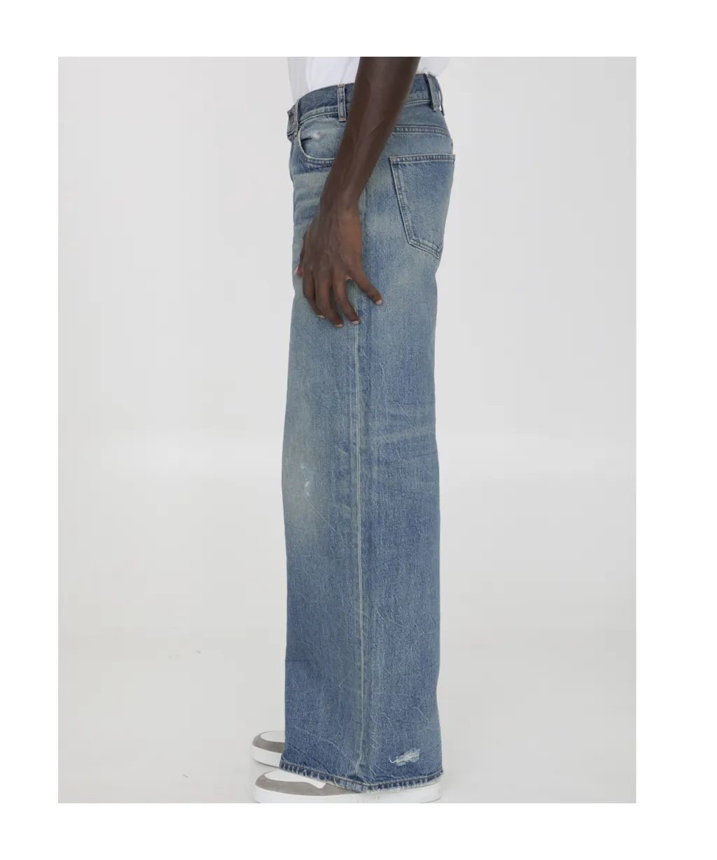 Flared Surf Jeans In Summer Dazed Wash Denim