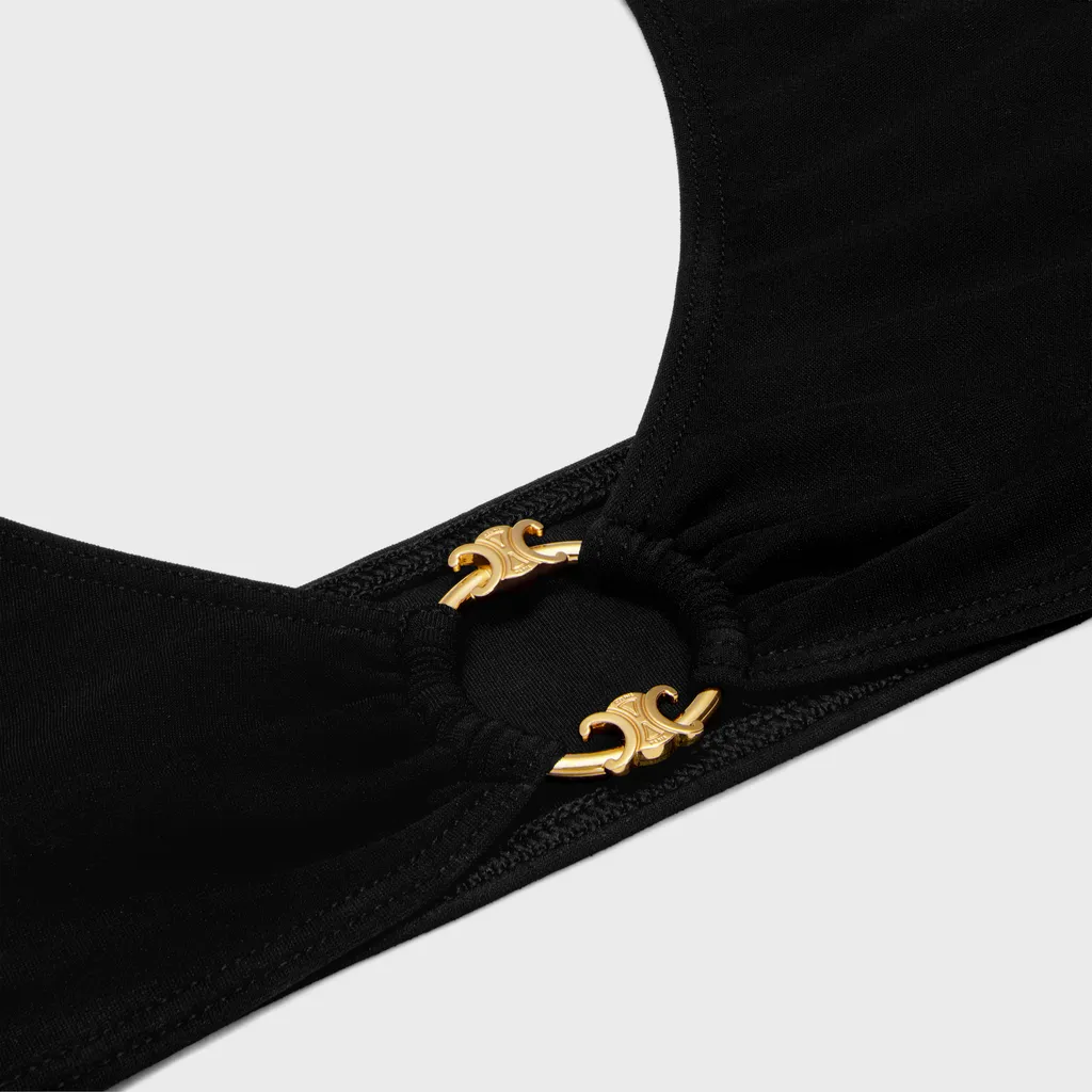 Triomphe Triangle Top In Matte Jersey